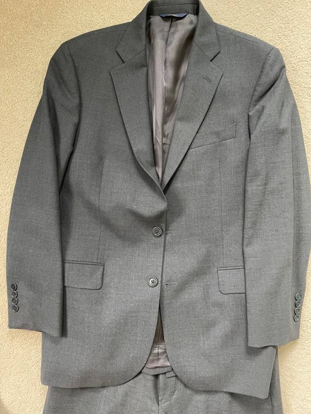 Brooks Brothers 346 Collection Gray Suit